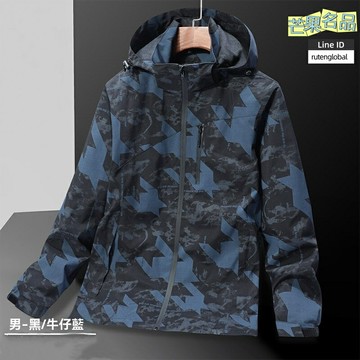 【防風防水透氣】衝鋒衣 戶外夾克 登山服 防風衣 外套 薄絨內膽 可印LOGO 春秋季戶外運動 徒步登山必備