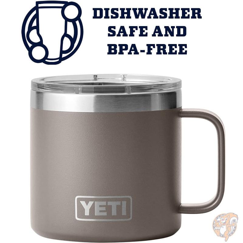 イエティ YETI Rambler 14oz ステンレス 真空断熱 マグカップ フタ付き シャープテールトープ コーヒー 保温 送料無料