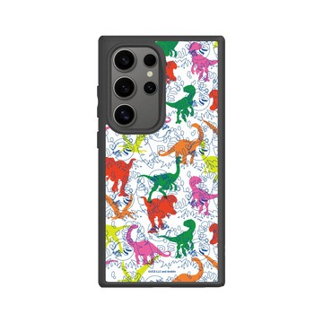 Galaxy S24 Ultra SolidSuit 黑 - Jurassic Park/ Jurassic World - RISO印刷