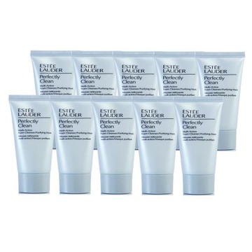 ESTEE LAUDER雅詩蘭黛 細緻煥采雙效淨化潔面乳30ml*10 - 超越正貨容量組