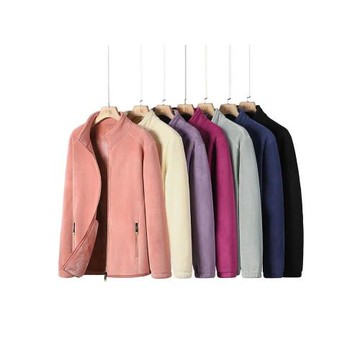 抓絨衣男款情侶款加厚雙面奧粒絨超厚防寒保暖校服神器抓絨外套