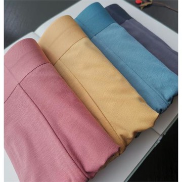 [3條裝]100支絲光超細蘭精莫代爾男士內褲無痕平角石墨烯抑菌襠薄