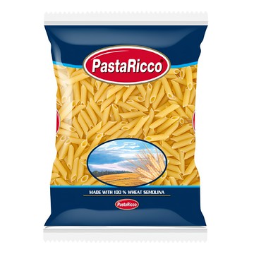 PastaRicco 洛可 尖筆麵 Penne Regate 500g 義大利麵  1包