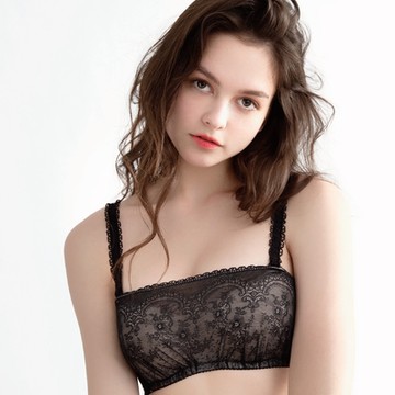 La Felino - 生命摯愛3/4無痕絲棉剪接款- 神秘黑【89029-99】