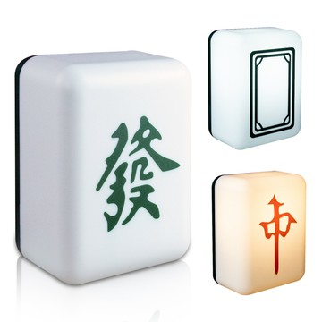 aibo 充電式 麻將LED小夜燈(二色光)
