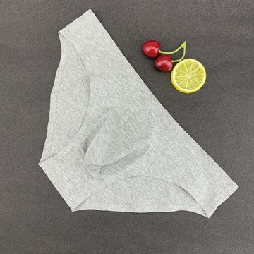 男士無痕三角內褲莫代爾低腰透氣性感時尚3DU凸褲衩不縫線修