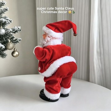 新上架👉抖臀聖誕老人 搞怪電臀聖誕節彈吉他公仔玩具 節日趣味整蠱擺件交換禮物 送朋友禮物