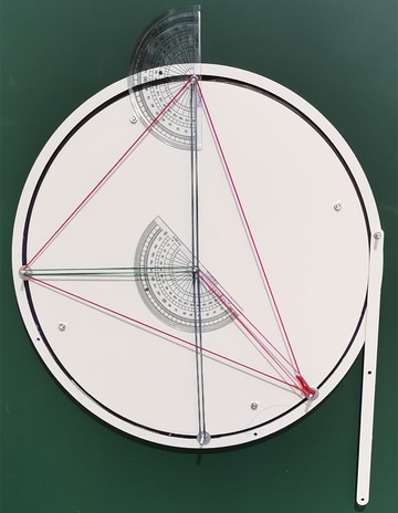 自制教具一等獎教師評比賽圓心角高中初中小學數學手工制作圓周角【益三和】可開發票