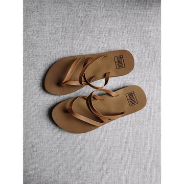 外貿出口拖鞋女英國品牌尾單撿漏防滑輕便踩屎感足弓支撐人字拖