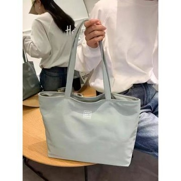 新款托特包購物通勤包帆布包防水尼龍包大包休閑女士大容量單肩包