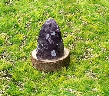 天然紫晶鎮 紫水晶// 招財 療癒// 消磁淨化 辦公室開運 增智慧