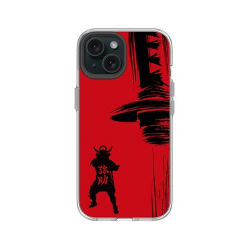 iPhone 15 Clear 透明 - Assassin's Creed - Assassin's Creed® Shadows - Yasuke silhouette