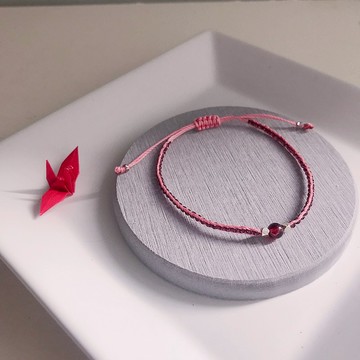 【水晶手鏈】卡門 et 紅石榴石