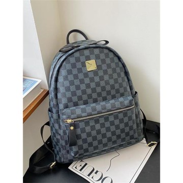 木子街雙肩包女2025新款時尚學生書包出口外貿大容量百搭旅行背包