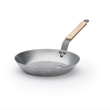 (微福利品)原礦蜂蠟鐵鍋 l 蜂蠟木柄平底鍋