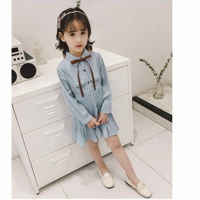 子供服 女の子 ワンピース春秋長袖 子供服 ワンピース 韓国子供服 ワンピース ファッション 新作 通販 Lineポイント最大get Lineショッピング