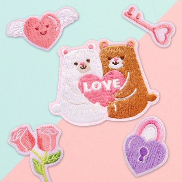 【刺繡布貼】Sweet Love Collection 甜蜜之戀系列 (二款)