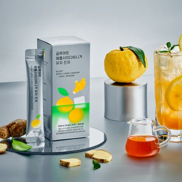 Gluet Apple Cider Vinegar Yuzu Ginger 15T