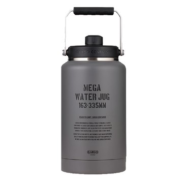 CARGO container 工業風不鏽鋼手提水壺 MEGA WATER JUG  灰色  3.8L  1個