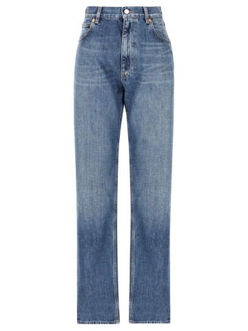 Pantaloni in medium blue denim