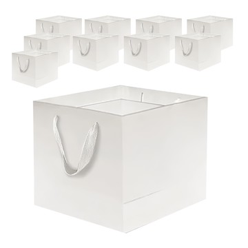 白卡紙袋  方款  15 x 15 x 15cm  10個