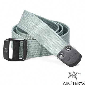 【ARCTERYX 始祖鳥】Conveyor LOGO編織尼龍腰帶(38mm寬) 000005521-29171 石綠