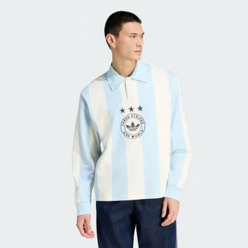 【adidas 愛迪達】 長袖 POLO 衫 男 - Originals KU9190