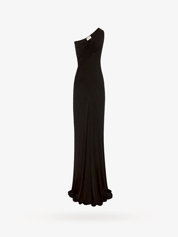 Certifiable viscose draped dress - SAINT LAURENT - gender_Woman