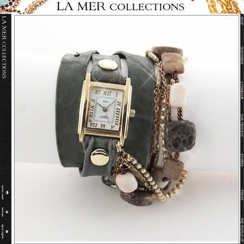 LA MER COLLECTIONS ラメールコレクション 腕時計 ブレスレット