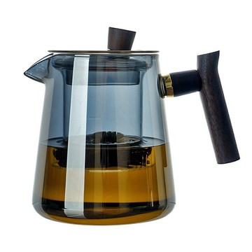 臺灣現/貨✨茶具 組合茶具 茶杯 /家用大容量沖泡玻璃濾網茶壺加厚花茶壺耐熱功夫茶具套裝煮茶壺