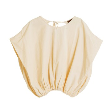 女裝 無袖襯衫 下擺抽縐 休閒 寬版上衣-杏色 (570882) 【5th STREET】【APP下單天天10%回饋】 最高折426