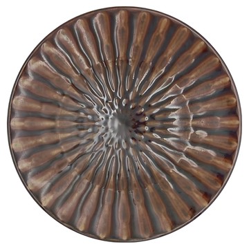 貽釉十草皿 日本製  19.5cm  XL07034-2  1個