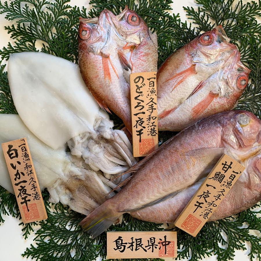 産地直送 お取り寄せグルメ ギフト 島根特産品 石見銀山一夜干し 送料無料