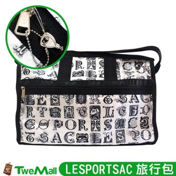 LESPORTSAC 側背包字母旅行包肩背包大容量萬用包推薦| twemall | LINE購物