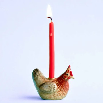 美國Camp Hollow蛋糕燭台 | 雞 Year of the Rooster