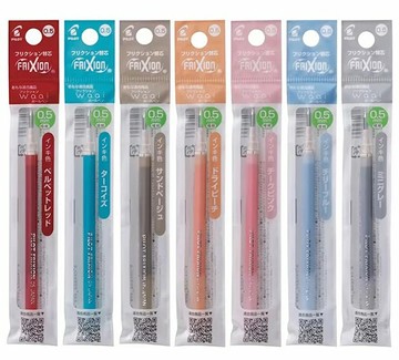 PILOT 百樂 Waai 按鍵 魔擦筆 替芯 0.5mm / 支 LFBKRF-12EF 系列