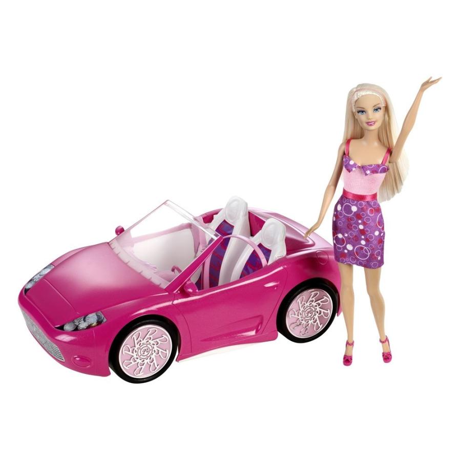 バービー Barbie Doll and Glam Convertible 輸入品並行輸入