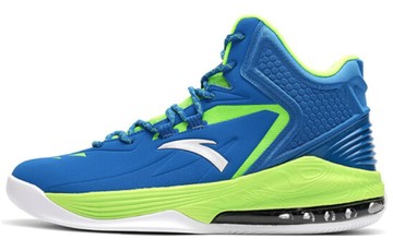 ANTA BASKETBALL SERIES SNEAKERS HIGH BLUE GREEN WHITE
