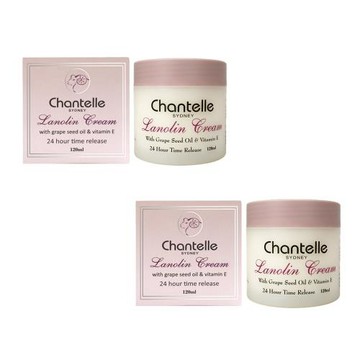 Chantelle 綿羊霜含葡萄籽油及維他命E (2入組 120ml/罐)