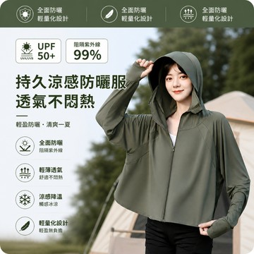 𝐖𝐚𝐫𝐨𝐨𝐦|現貨 UPF50冰絲防曬外套｜防紫外線 輕薄透氣 速乾 連帽防曬衣 女外套 夏季 防曬外套WR02