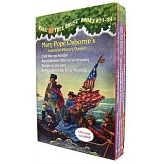 Magic Tree House Books 21-24 Boxed Set: American History Quartet (Paperback)