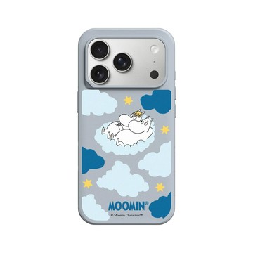RHINOSHIELD iPhone 17/Air/Pro/Pro Max SolidX 強化吸震緩衝防摔手機殼｜姆明Moomin-Moomin＆歌妮-雲上小戀曲
