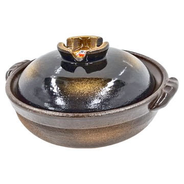 三鈴陶器 萬古燒 土鍋 伊賀之里 7合  25cm  1個