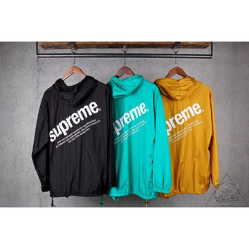 【HYDRA】Supreme Nylon Packable Poncho 風衣 雨衣 帽T 收納袋【SUP094】