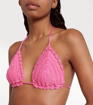Anna Kosturova Exclusive to Mytheresa – Crochet bikini top