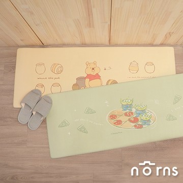 【Norns】迪士尼廚房地墊- Norns Original Design 廚房腳踏墊 PVC廚房踏墊 小熊維尼 三眼怪