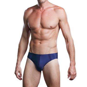 冰絲內褲男透明3D無痕三角褲頭中低腰一片式性感超薄夏季夏天透氣