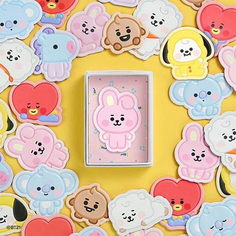 BT21公式グッズ＝［バンタン］［BTS］ベビーレザーステッカー