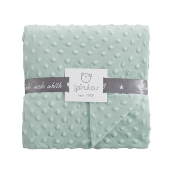 奇哥 - 【bimbidreams】雙面安撫豆毯禮盒 80x110cm(寶寶新生兒禮 滿月禮 彌月禮 嬰兒禮盒)-酪梨綠