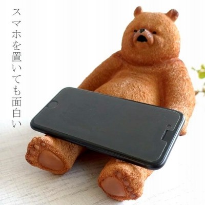 大人可愛い ダッドベア 置物 おしゃれ オブジェ DAD BEAR くま 熊 インテリア 雑貨 かわいい 可愛い ガーデン オーナメント 飾り レジン  癒し インスタ映え | LINEブランドカタログ